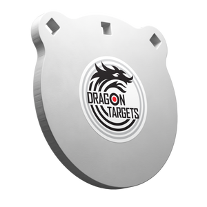 Dragon Targets 8" x 1/2" Gong AR500 Steel Shooting Target 1/2" Thick Dragon Targets 8" x 1/2" Gong AR500 Steel Shooting Target 1/2" Thick