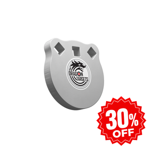 Dragon Targets 4" x 1/2" Gong AR500 Steel Shooting Target