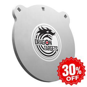 Dragon Targets 12" x 1/2" Gong AR500 Steel Shooting Target