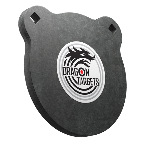 Dragon Targets 8" x 1/2" Raw Gong AR500 Steel Shooting Target