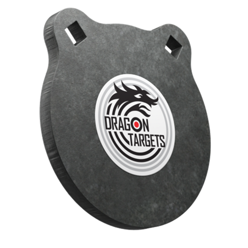 Dragon Targets 6" x 1/2" Raw Gong AR500 Steel Shooting Target Dragon Targets 6" x 1/2" Raw Gong AR500 Steel Shooting Target