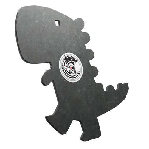 Dragon Targets Dinosaur 1/4" A36 Steel Rimfire Shooting Target (Unpainted)