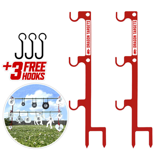Dragon Targets XL Stomp-N-Shoot 47" Shooting Stand Set