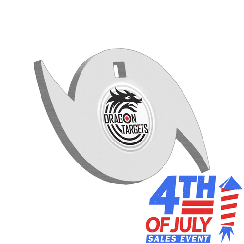 Dragon Targets Hurricane 3/8" AR500 Steel Shooting Target