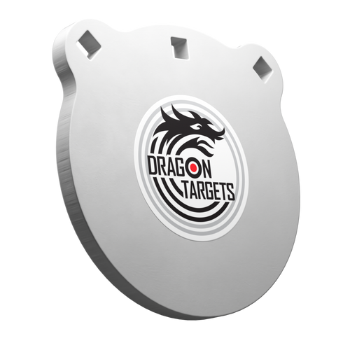 Dragon Targets 8" x 1/2" Gong AR500 Steel Shooting Target 1/2" Thick