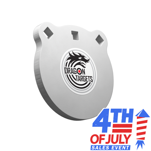 Dragon Targets 6" x 1/2" Gong AR500 Steel Shooting Target