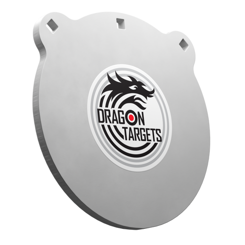 Dragon Targets 12" x 1/2" Gong AR500 Steel Shooting Target