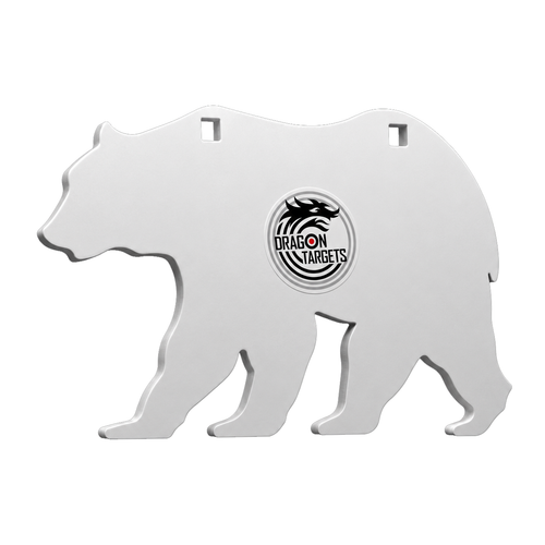 Dragon Targets Bear 3/8" AR500 Steel Shooting Target