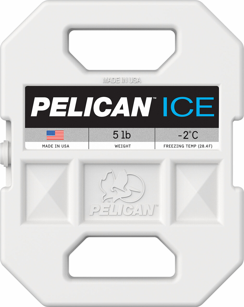 Pelican 5 Lb. 11 in. x 9 in. x 2 in. Cooler Ice Pack - Dragon Targets