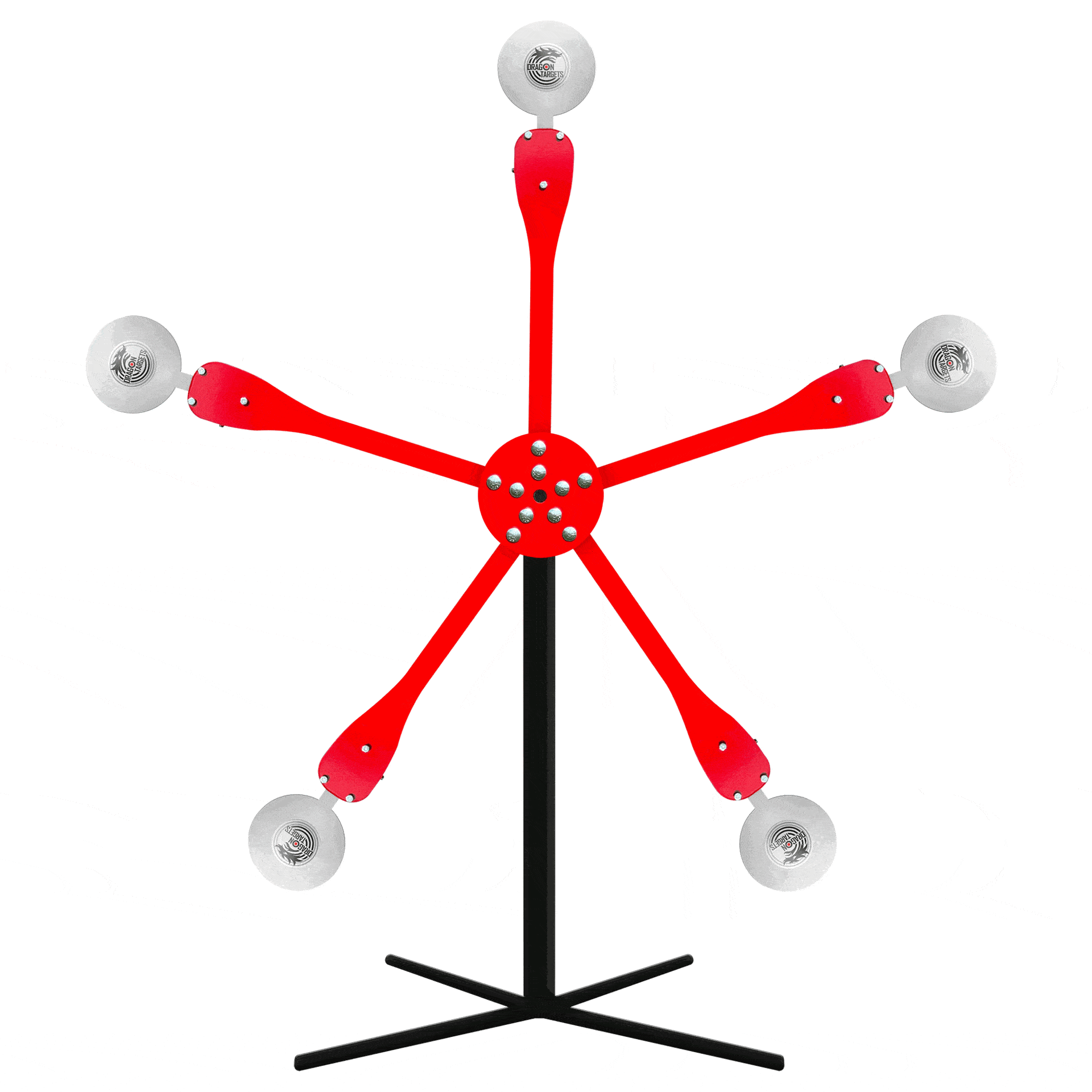 Dragon Targets Texas Star AR500 Steel Target - 8
