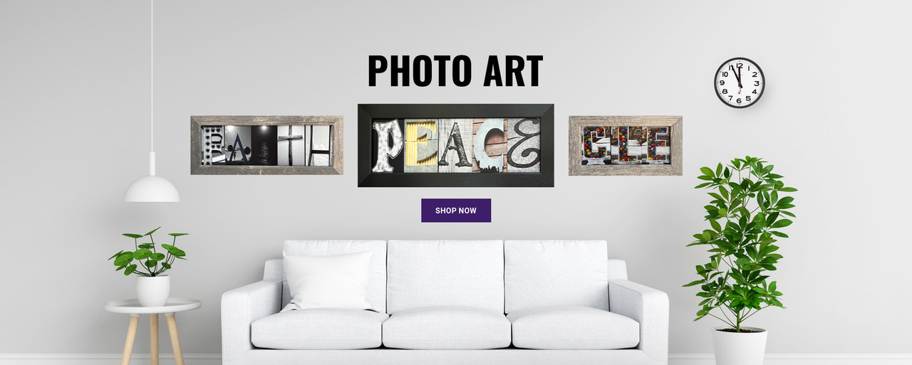 wall photo art banner