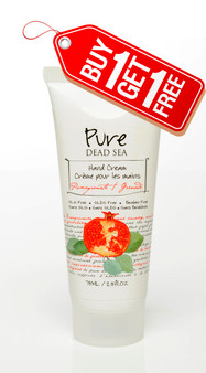 Dead Sea Pomegranate Hand Cream - Buy 1 Get 1 Free