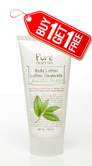Pure Dead-Sea Green-Tea Body Lotion - Buy 1 Get 1 Free