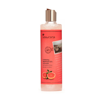 Dead-Sea Sea of Spa Red Grapefruit Aroma Shower Gel by SEA of SPA should be used for showering or bathing. The Sea of Spa Red Grapefruit Aroma Shower Gel is endowed with the properties of several skin care products.