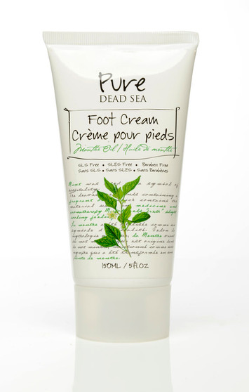 Pure Dead-Sea Mint Oil Foot Cream