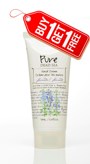Pure Dead-Sea Lavender Hand Cream - Buy 1 Get 1 Free