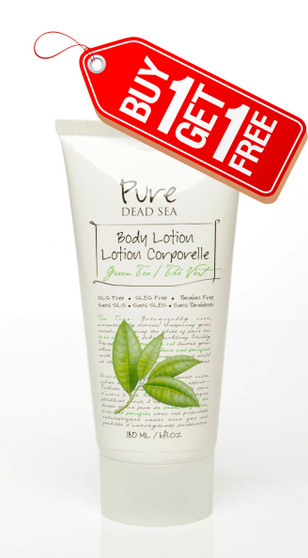Pure Dead-Sea Green-Tea Body Lotion - Buy 1 Get 1 Free