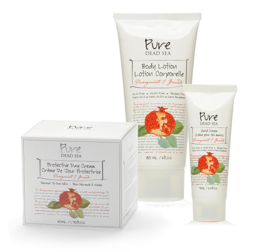 3 Cream Pomegranate Dead Sea Kit