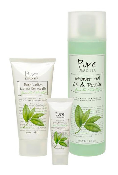 Pure Dead Sea Green Tea Skin Care Kit is perfect for your skin