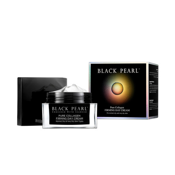Use Dead-Sea Black Pearl Pure Collagen Firming Day Cream by SEA of SPA For Your Face and Neck