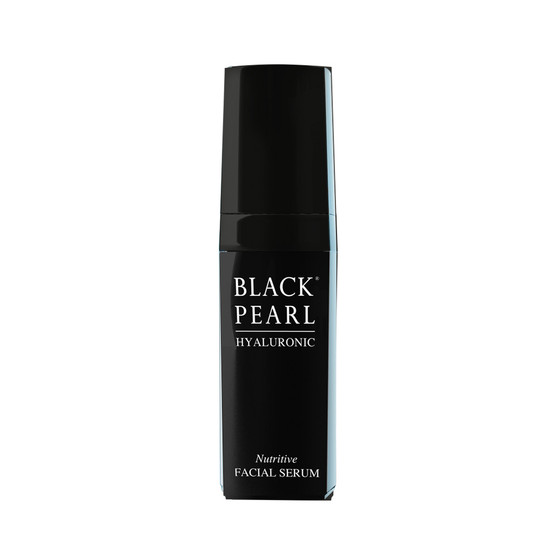 Dead-Sea Black Pearl Hyaluronic Nutritive Facial Serum with hyaluronic acid from the Israeli cosmetic brand Sea of Spa is effective age reducer and skin moisturizer product.
