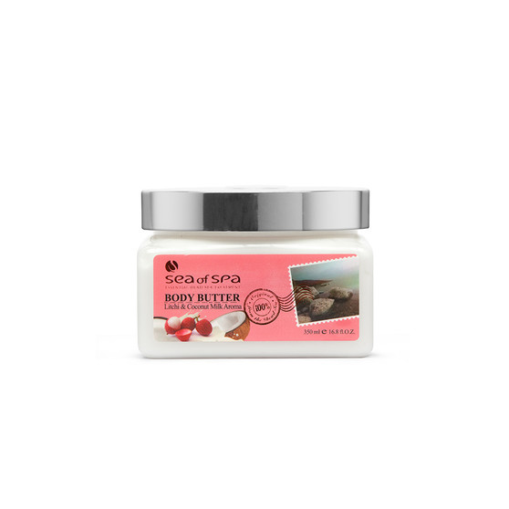 Use Dead-Sea Sea Of Spa Body Butter Litchi & Coconut Aroma to give your skin the perfect gift