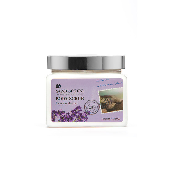 Use  Dead-Sea Sea of Spa Body Scrub Lavender Blossom to give your skin the perfect gift