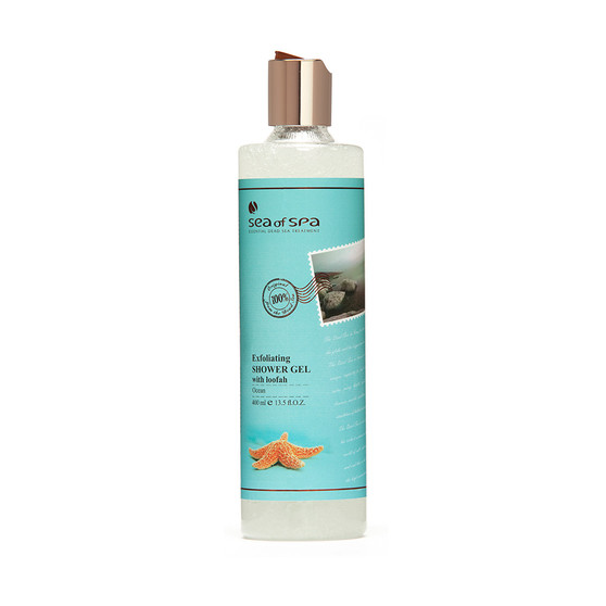 Dead-Sea Sea of Spa Ocean Shower Gel by SEA of SPA regulates salt and water balance of the epidermis, allowing the skin to keep it's youth, remain healthy and attractive.