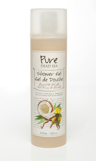 Pure Dead-Sea Vanilla Coconut Shower Gel