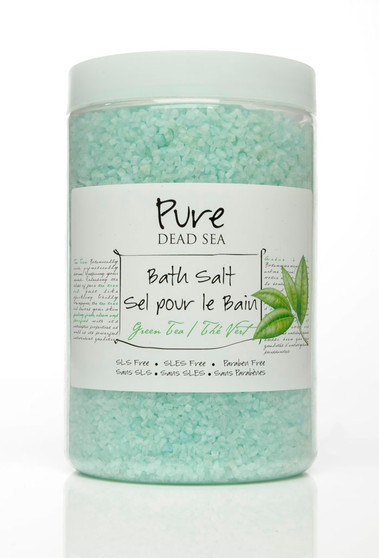 Pure Dead-Sea Green-Tea Bath Salt