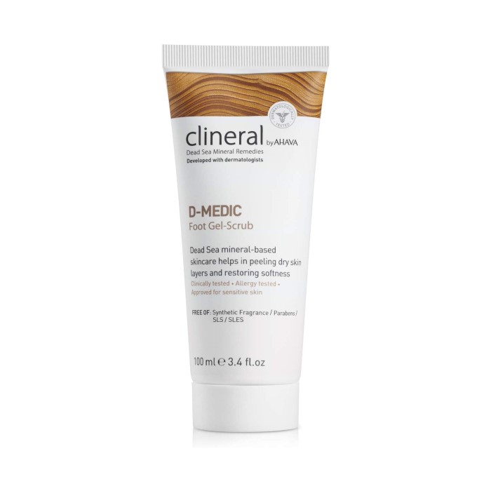 Clineral D-Medic Diabetic Foot Gel Scrub