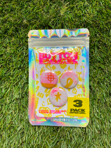 Riso test print button packs sample