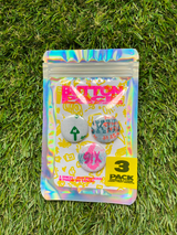 Riso test print button packs sample