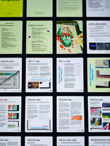 a selection of interior pages found inside the How To Use Templates e-book