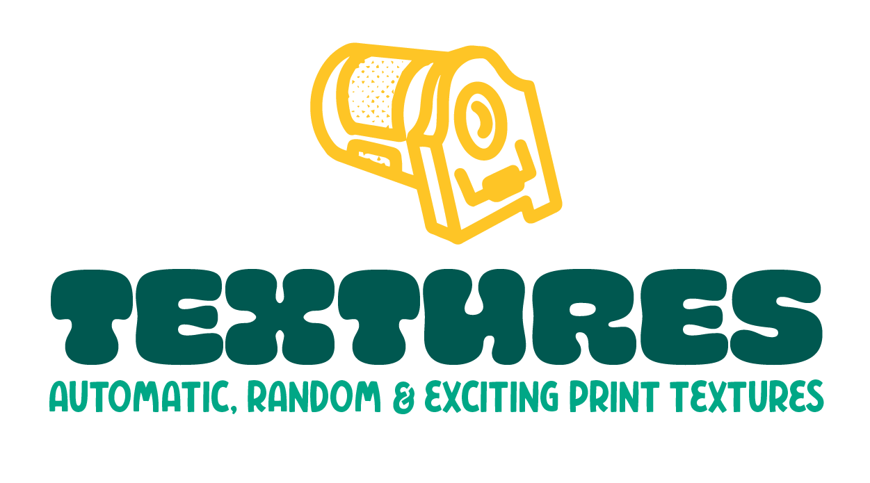 Image for riso header: Textures, Automatic, random & exciting print textures