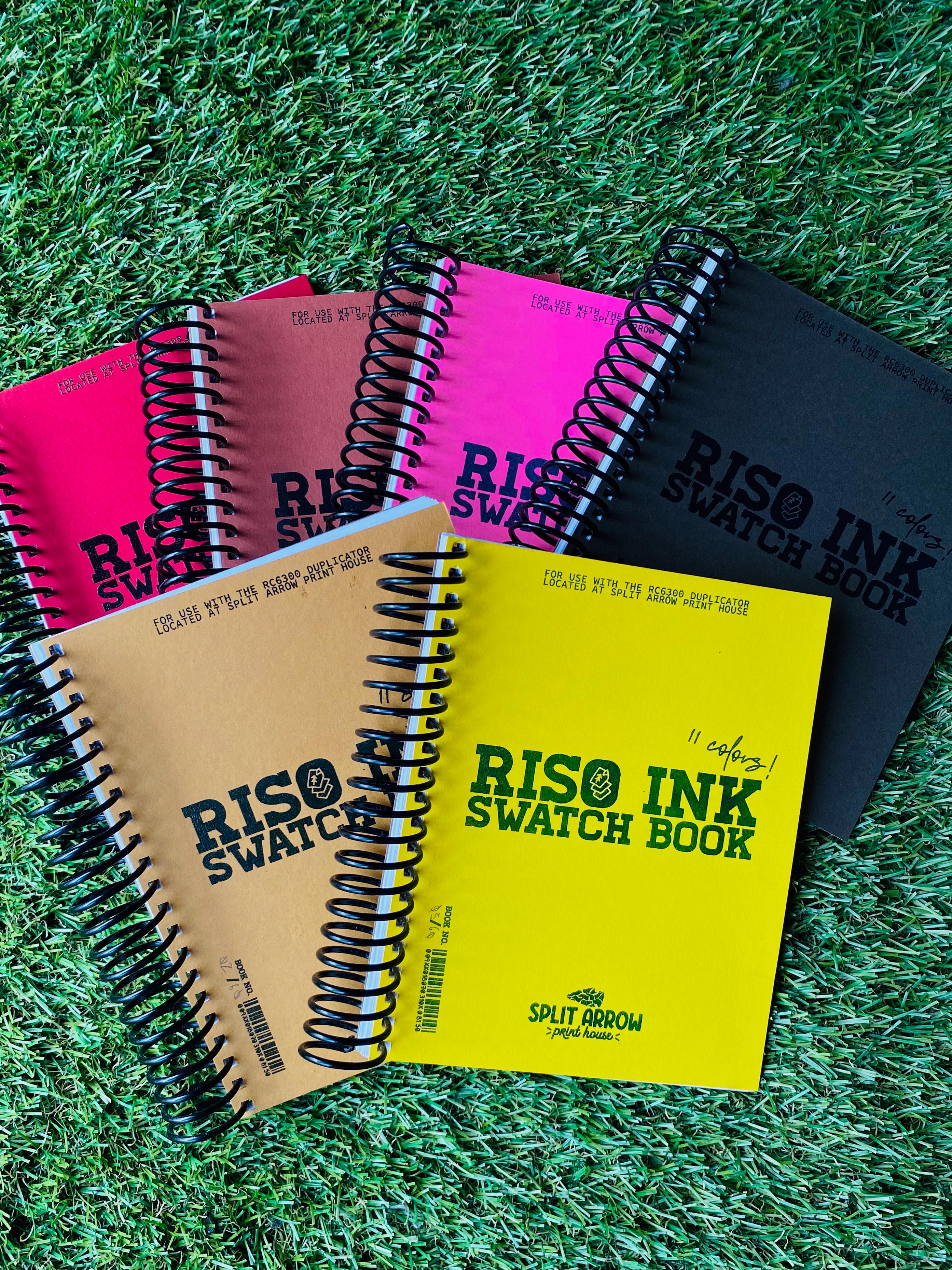 Riso Ink Swatch Book Vol.1 | Split Arrow