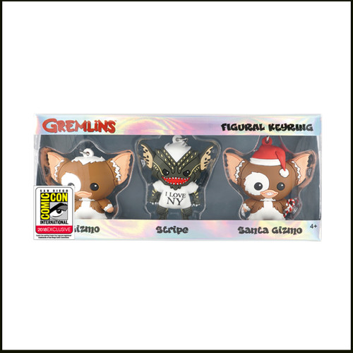 3 Pieces Gremlins 3D Foam Key Ring 