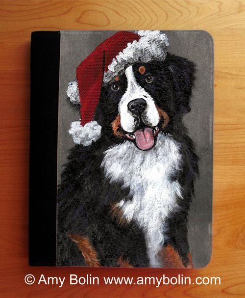 "Merry Merlin" Bernese Mountain Dog Notebooks (several sizes available)