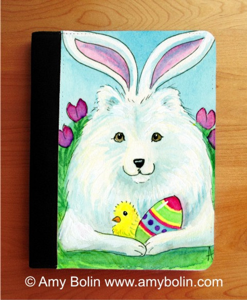 "Easter Sammy" Samoyed Notebooks (several sizes available)