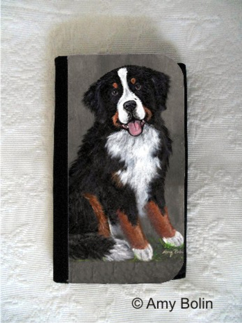 "Merlin" Bernese Mountain Dog Large Organizer Wallet