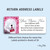 "Valentine: Valentine Kisses" Old English Sheepdog Address Labels