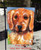 "Golden Pup" Golden Retriever Garden Flag