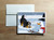 "My Snowy Friend" Bernese Mountain Dog Note Cards