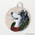 "Christmas Traditions" Alaskan Malamute Double Sided Pet ID Tag