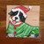 "Christmas Cuddlies" Bernese Mountain Dog Lens Cleaning Cloth