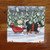 "A Wintry Ride" Bernese Mountain Dog  & Golden Retriever ENGLISH CREAM Lens Cleaning Cloth