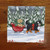 "A Wintry Ride" Bernese Mountain Dog  & Golden Retriever Lens Cleaning Cloth