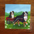 "Traveling Buddies 2" Bernese Mountain Dog Lens Cleaning Cloth