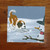 "My Snowy Friend" Saint Bernard Lens Cleaning Cloth