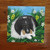 "A Secret Treat" Bi Black Shetland Sheepdog Lens Cleaning Cloth